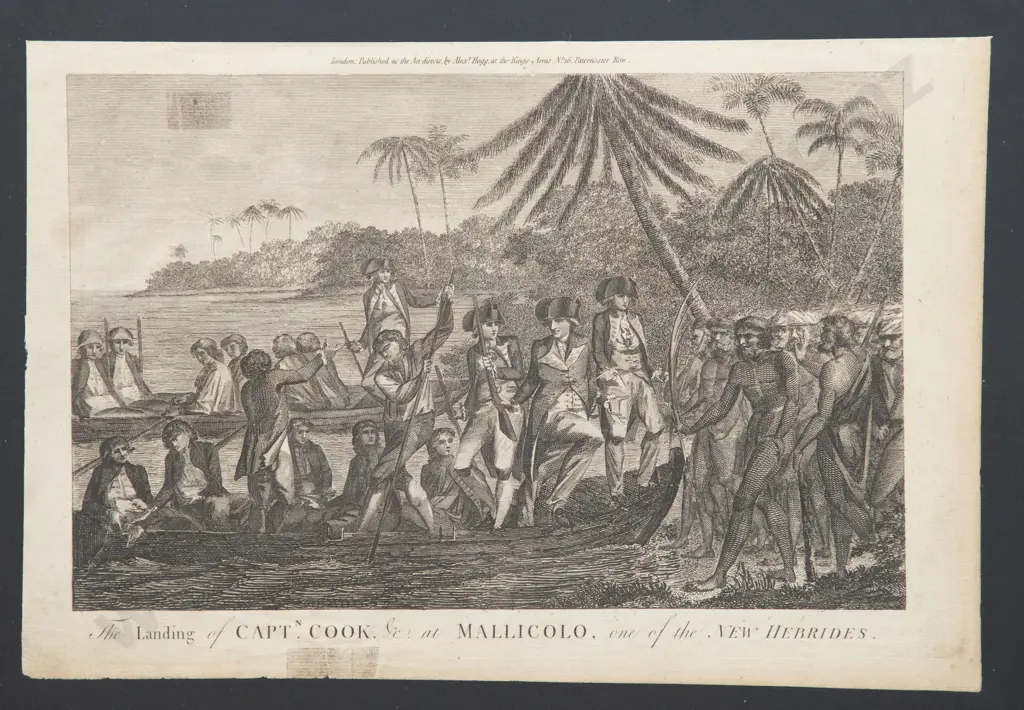 3 C18th Engravings From Cooks Voyages Image 1++