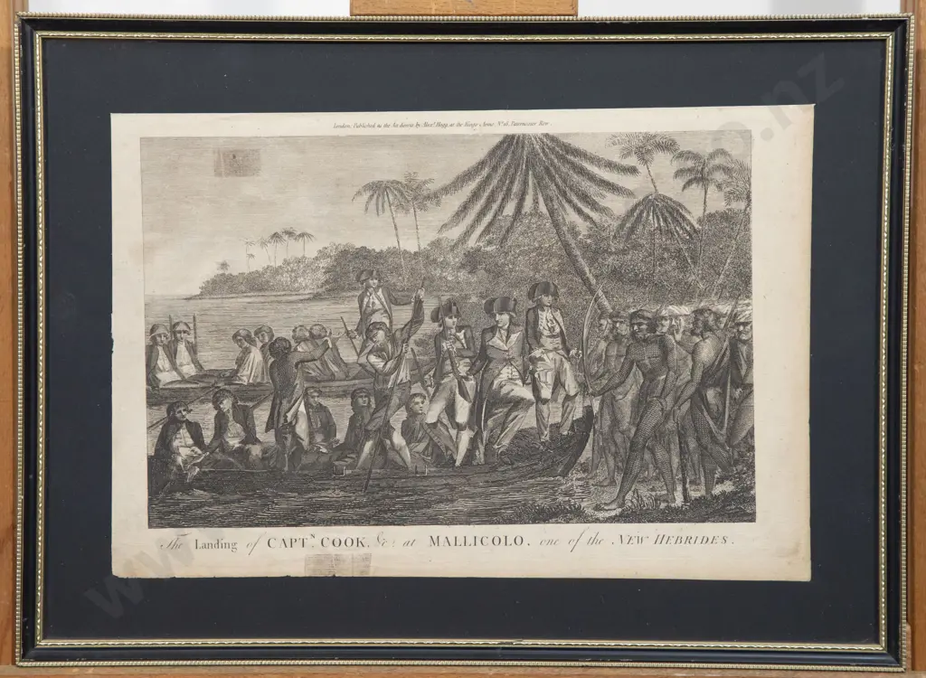 3 C18th Engravings From Cooks Voyages Image 1++