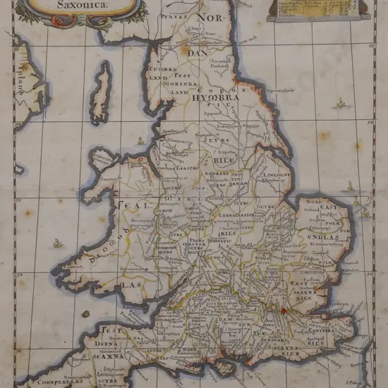 John Sturt - Britannia Saxonica 1695