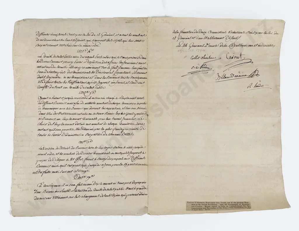 Interesting Group Of Late C18th & Early C19th French Revolution & Later Related Signed Documents Image 1++