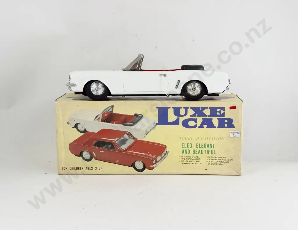 Boxed China MF349 Tinplate Luxe Car Image 1++