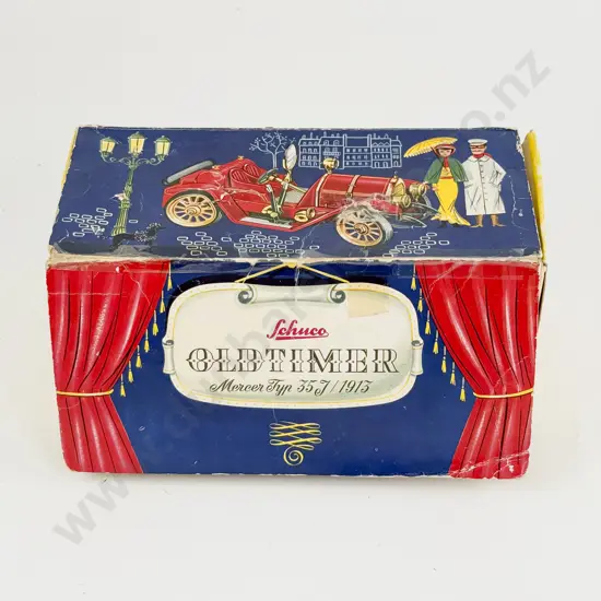 Part Boxed Schuco Made in Western Germany Tinplate 1225 Old Timer Mercer Typ 35J 1913