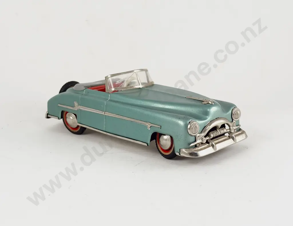 Distler Made in US Zone Germany Tinplate Gear Car Image 1++