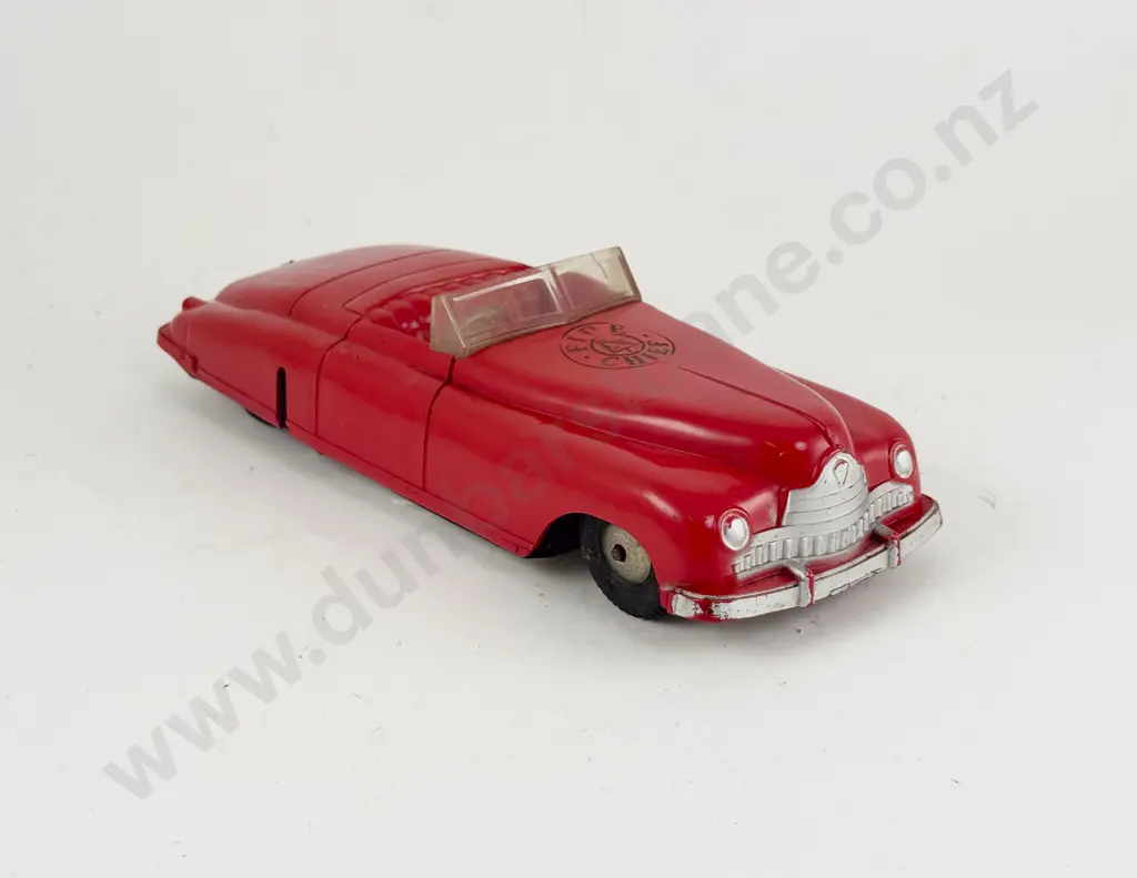 Made in Britain Hard Plastic Fire Chief Open Top Tourer Image 1++