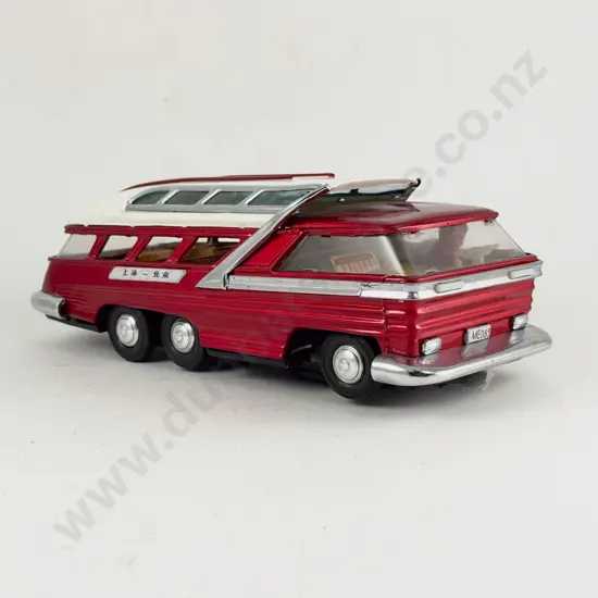 Made in China ME083 Tinplate Mystery Action Bus