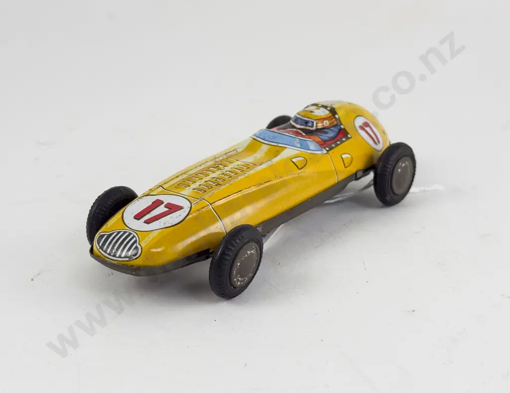Head Mark Made in Japan Tinplate Racing Car 17 Image 1++
