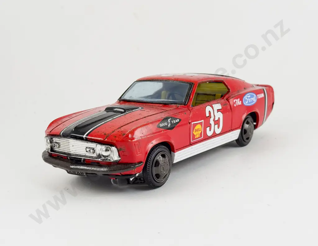 Made in Japan Tinplate 35 The Ford Team Rally Car Image 1++