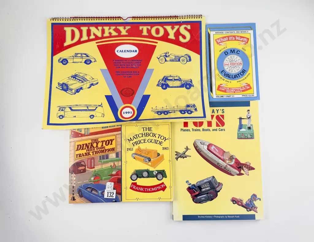 Frank Thompson Dinky and Matchbox Guides Yesterdays Toys and Calendar Image 1++