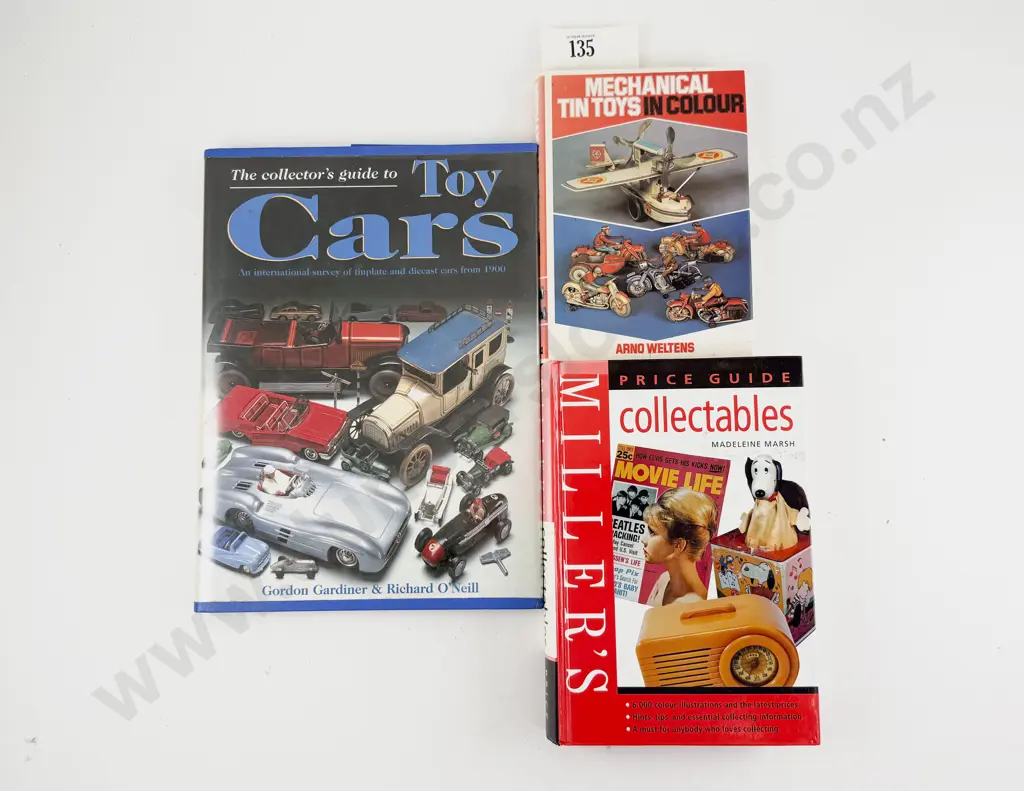 Three Tin Toy Reference Works Image 1++