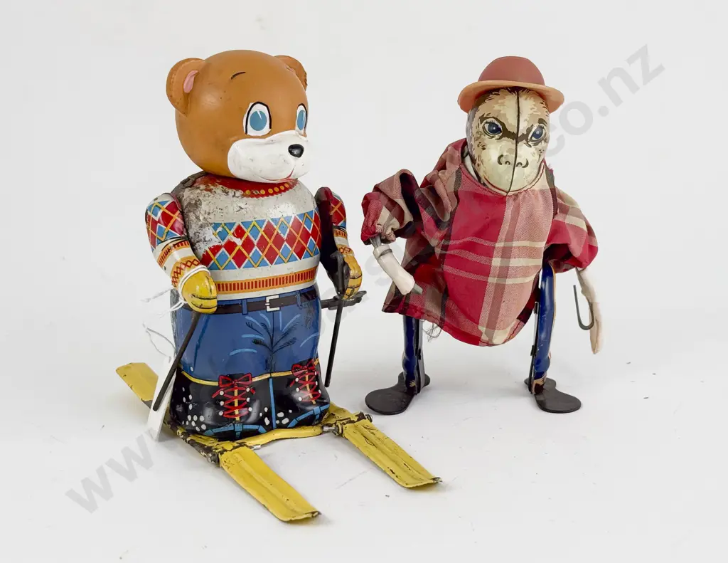 Made in Japan Sking Bear and China MS818 Monkey Image 1++