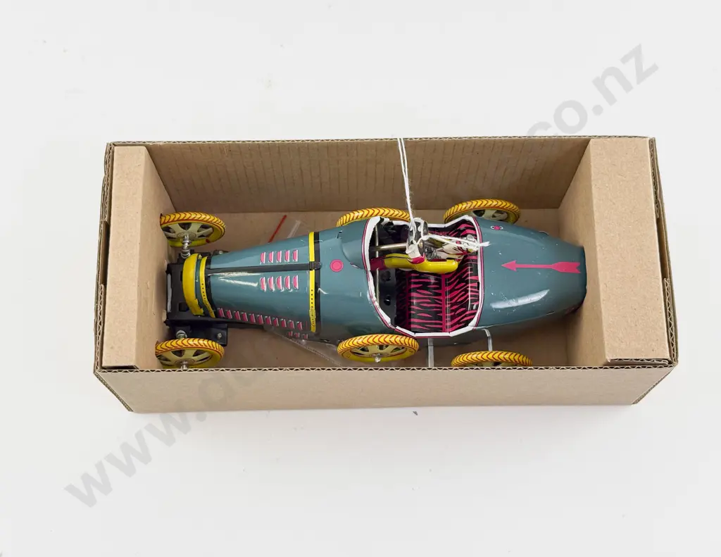 Boxed China MS453 Tinplate Bugatti T-35 Racer Image 1++
