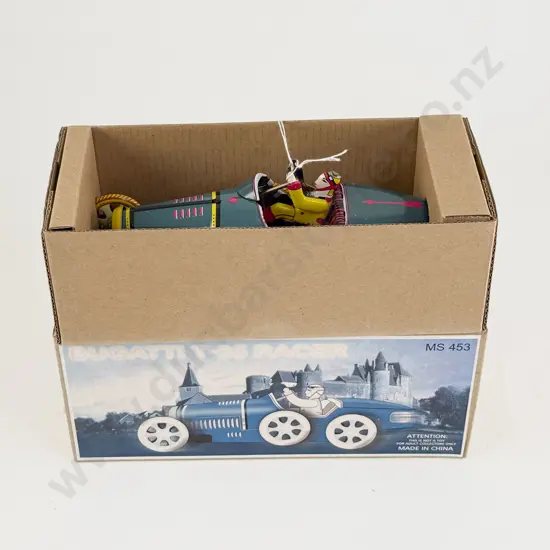 Boxed China MS453 Tinplate Bugatti T-35 Racer