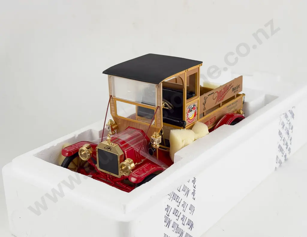 Boxed Franklin Mint Miller Milwaukee Brewery Ford Model T Truck Image 1++
