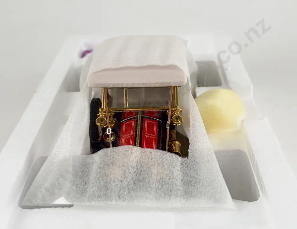 Boxed Franklin Mint 1907 Rolls-Royce Silver Ghost Image 1++