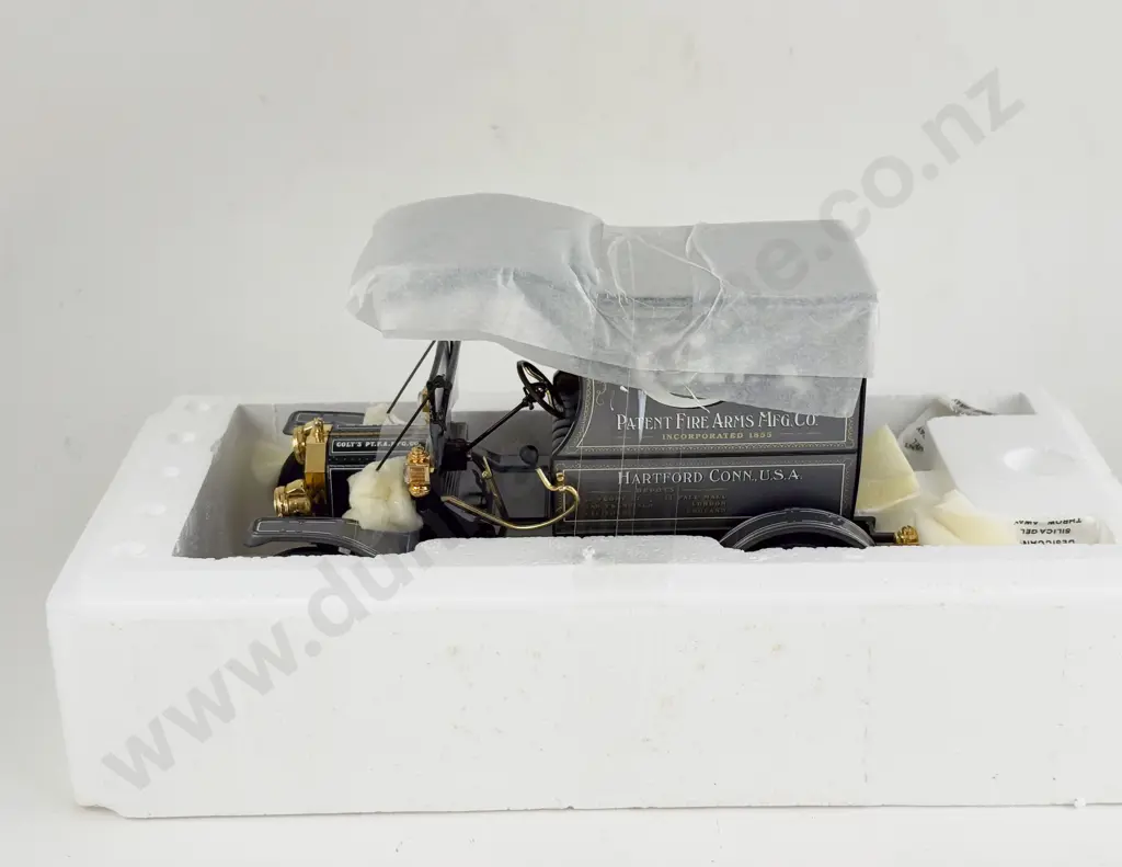 Boxed Franklin Mint 1913 Ford Model T Delivery Colt Patent Fire Arms MFG Co Image 1++