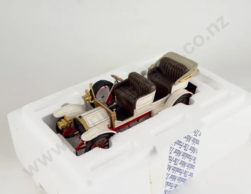 Boxed Franklin Mint 1904 Mercedes Simplex Image 1++