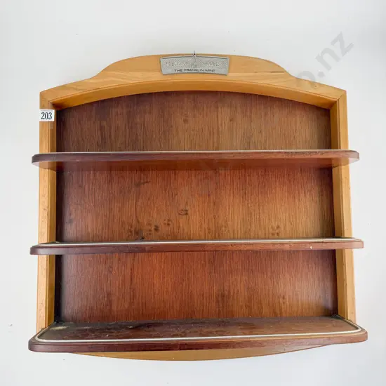 Franklin Mint Wall Mounting Precision Models Display Shelf Unit