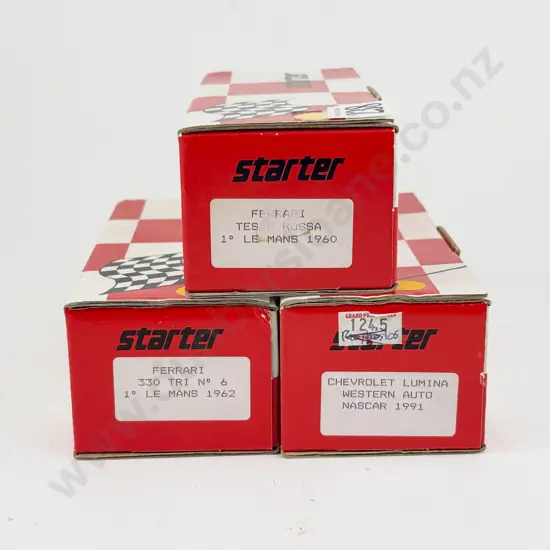 Three Starter Made in France Resin Kit Set 1/43 Scale Models