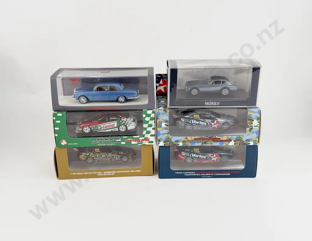 Various Manufacture 6 Boxed Classic Car Models Image 1++