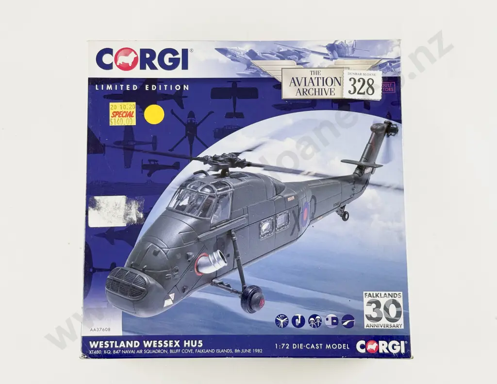 Boxed Corgi Aviation Archive AA37608 Falklands 30 Anniversary Ltd Ed 223/1200 Image 1++