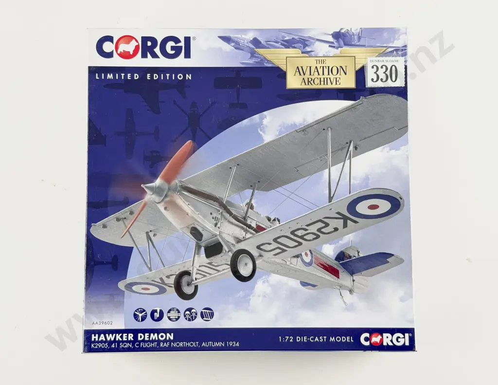 Boxed Corgi Aviation Archive AA39602 Hawker Demon Image 1++