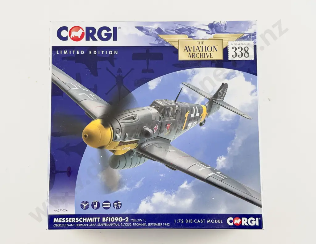 Corgi Aviation Archive AA27102A Messerschmitt BF109G-2 Ltd Ed 1739 of 1800 Image 1++