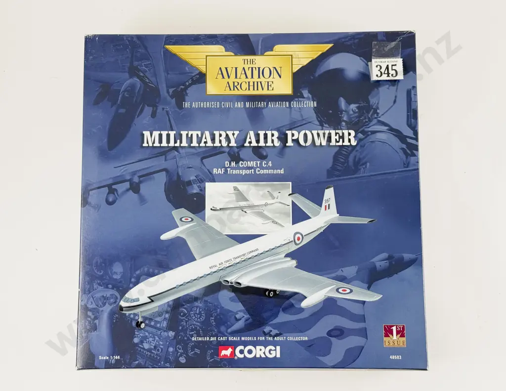 Boxed Corgi Aviation Archive 48503 1st Issue De Havilland D.H.106 Comet C.4 Image 1++