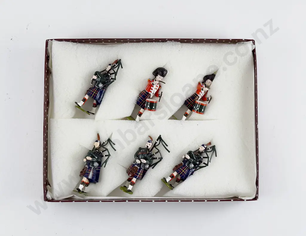 Imperial Productions No 81a Pipe Band Cameron Highlanders 1854 6pces Image 1++