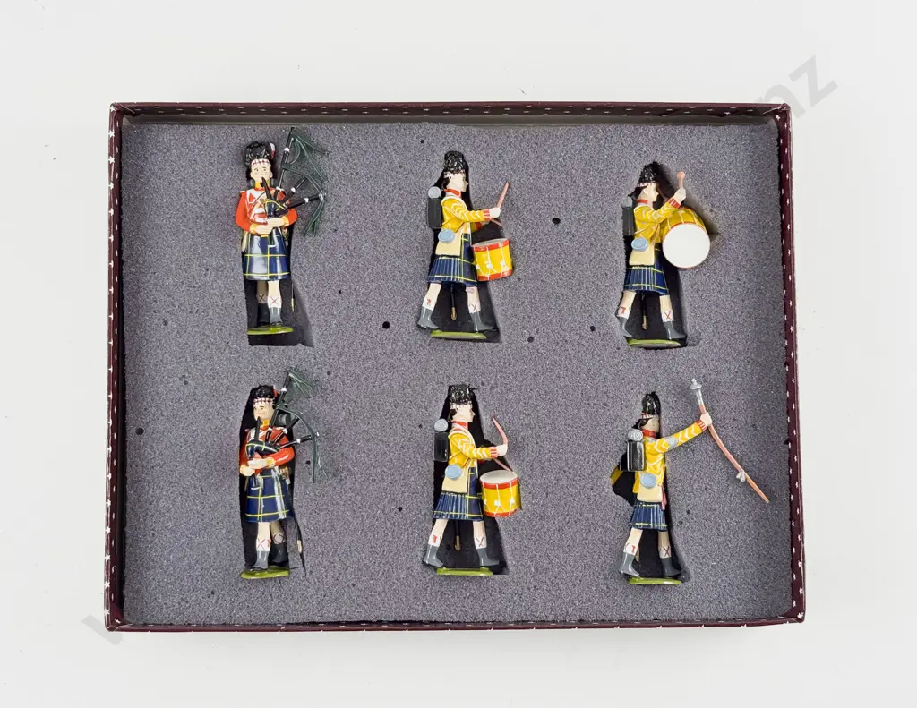 Imperial Productions No121 Pipe band of the Gordon Highlanders Waterloo 1815 6pces Image 1++