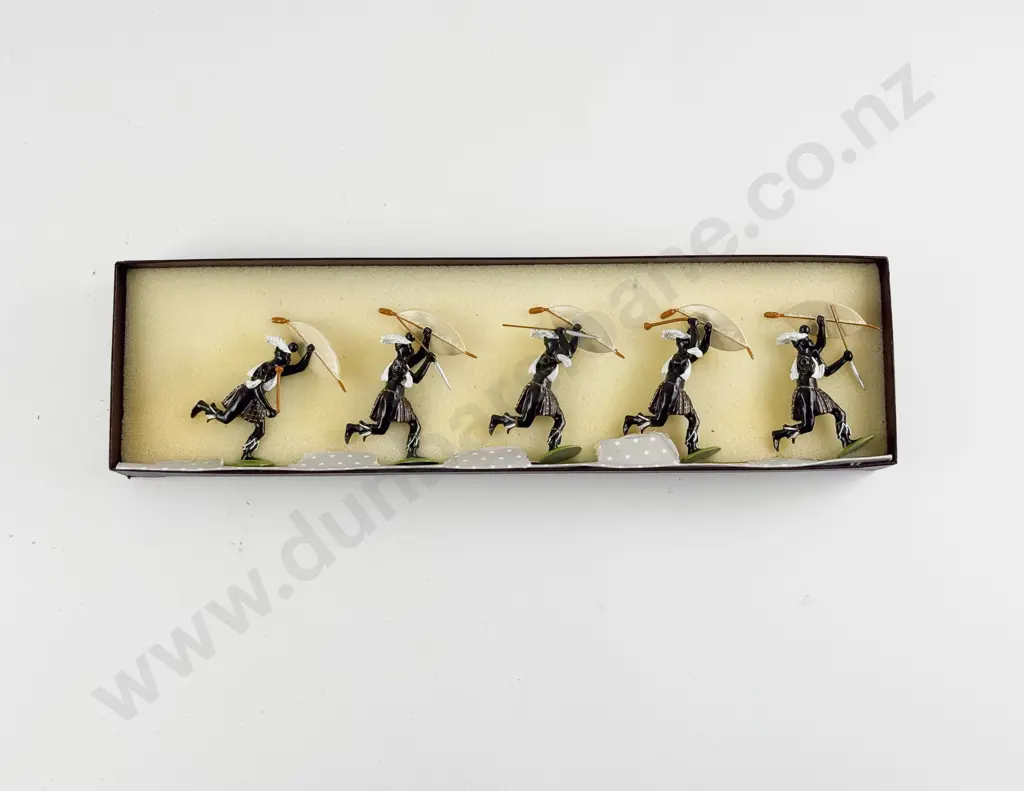 Imperial Productions No29 iNdlondlo Zulu Regiment 1879 5pces Image 1++