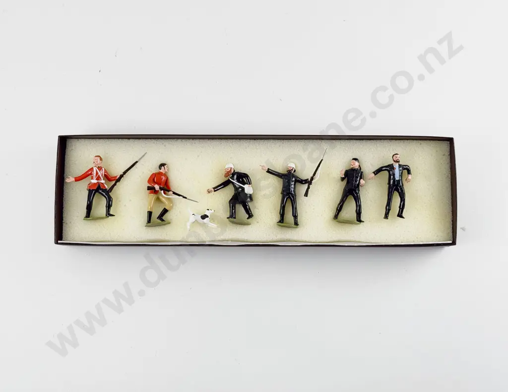 Imperial Productions Set No41 Box No1 The Brave Defenders of Rorke’s Drift 1879 Personality Figures 7pces Image 1++