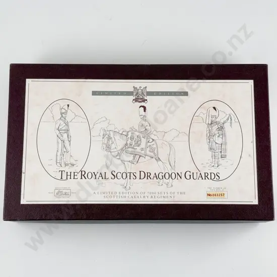 Boxed Britains No5290 The Royal Scots Dragoon Guards Ltd Ed 3257/7000