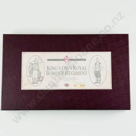 Boxed Britains No5292 The King's Own Royal Border Regiment Ltd Ed 815/6000