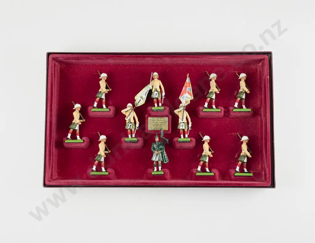 Boxed Britains No5188 Seaforth Highlanders Colour Party Ltd Ed 3811/7000 Image 1++