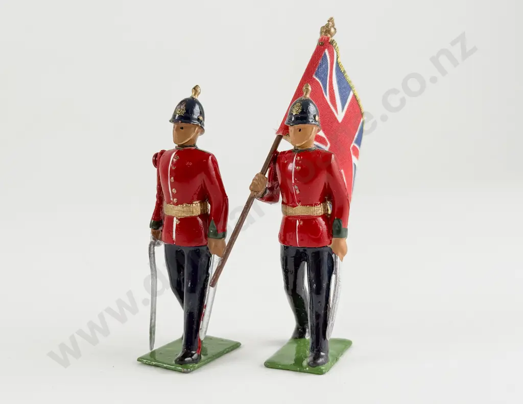 Boxed Britains Sherwood Foresters Regimental Band 1996 Collectors Club Edition 908 /1000 and 8818 Image 1++