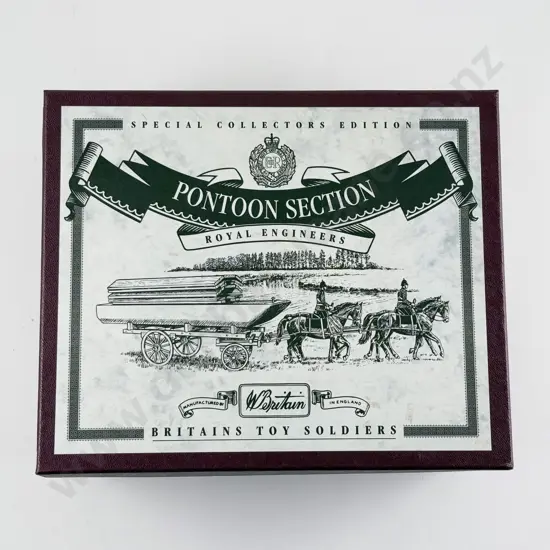 Boxed Britains No5962 Pontoon Section Royal Engineers Special Collector's Edition