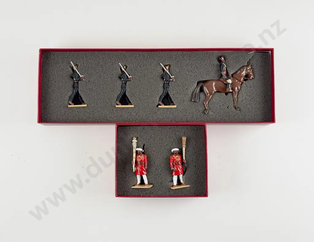Boxed Britains No142 The Delhi Durbar Range Mounted Officer and Gun Crew Image 1++
