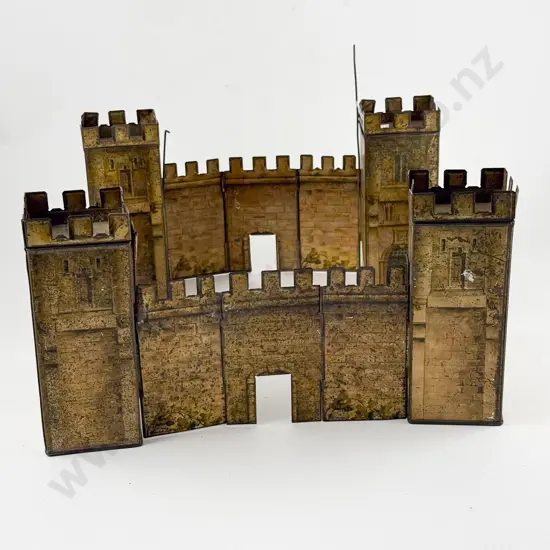 Peek Freans Biscuits Novelty Biscuit Tin in the Form of a Castle