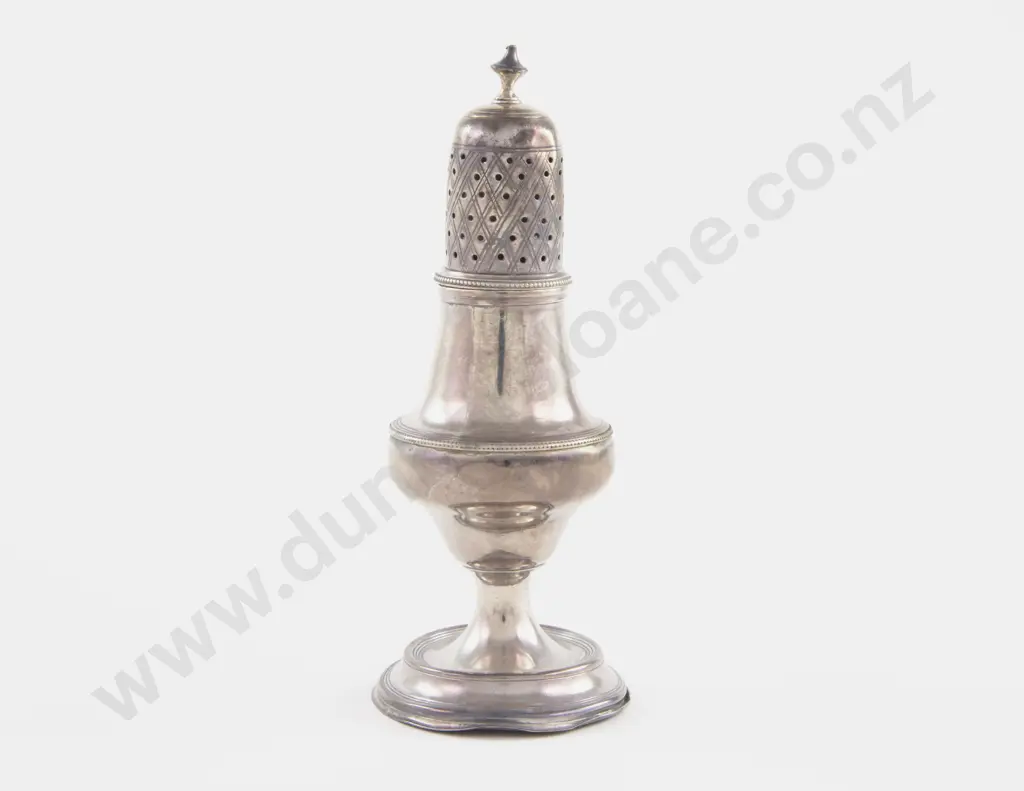 Geo III S/S Sugar Caster Image 1++