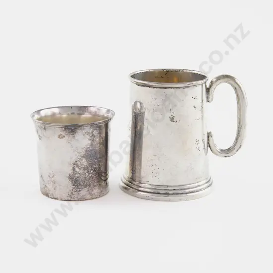 Geo V S/S Christening Mug