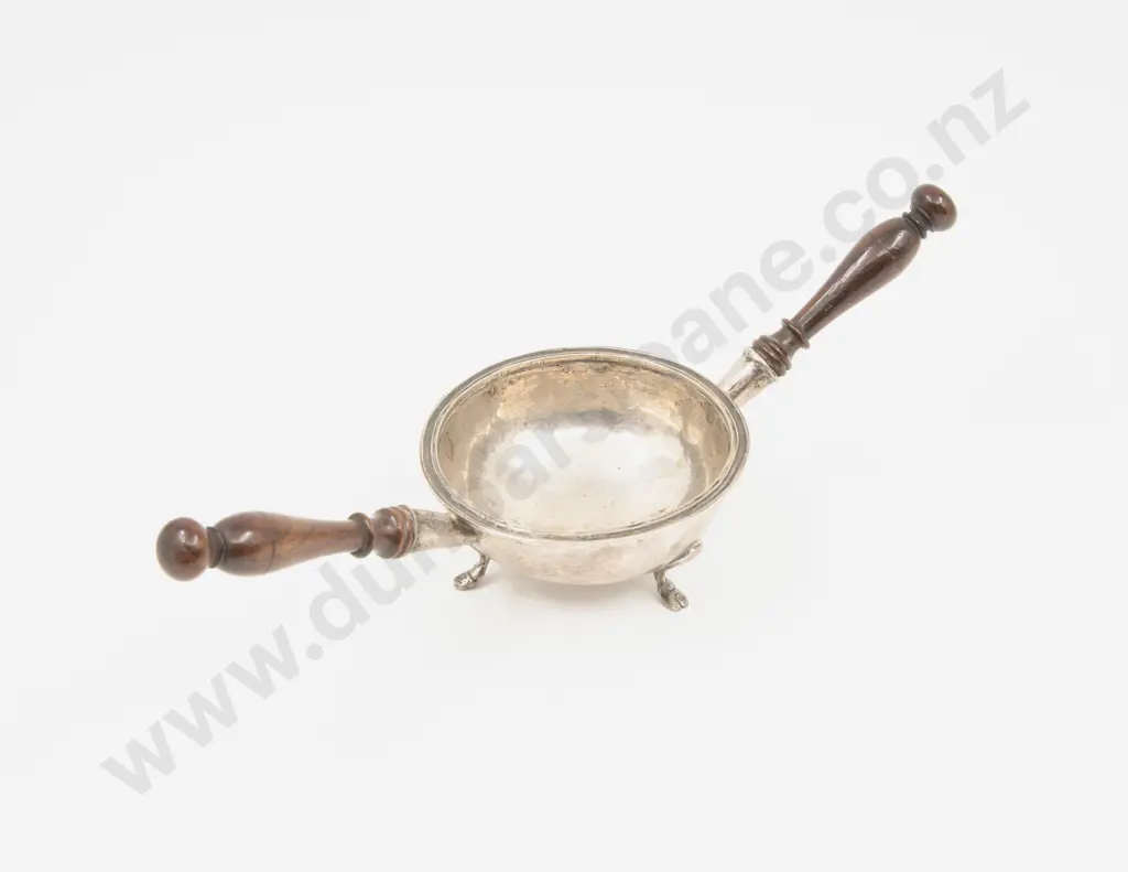Unmarked European Silver Ember Bowl Image 1++