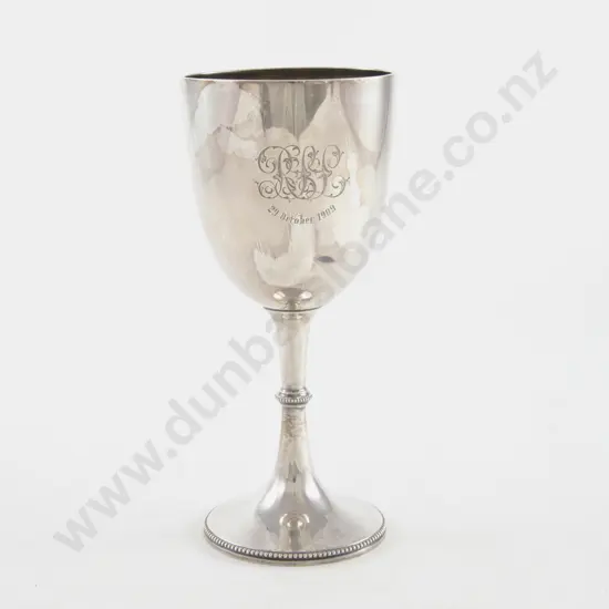 Edw VII S/S Goblet