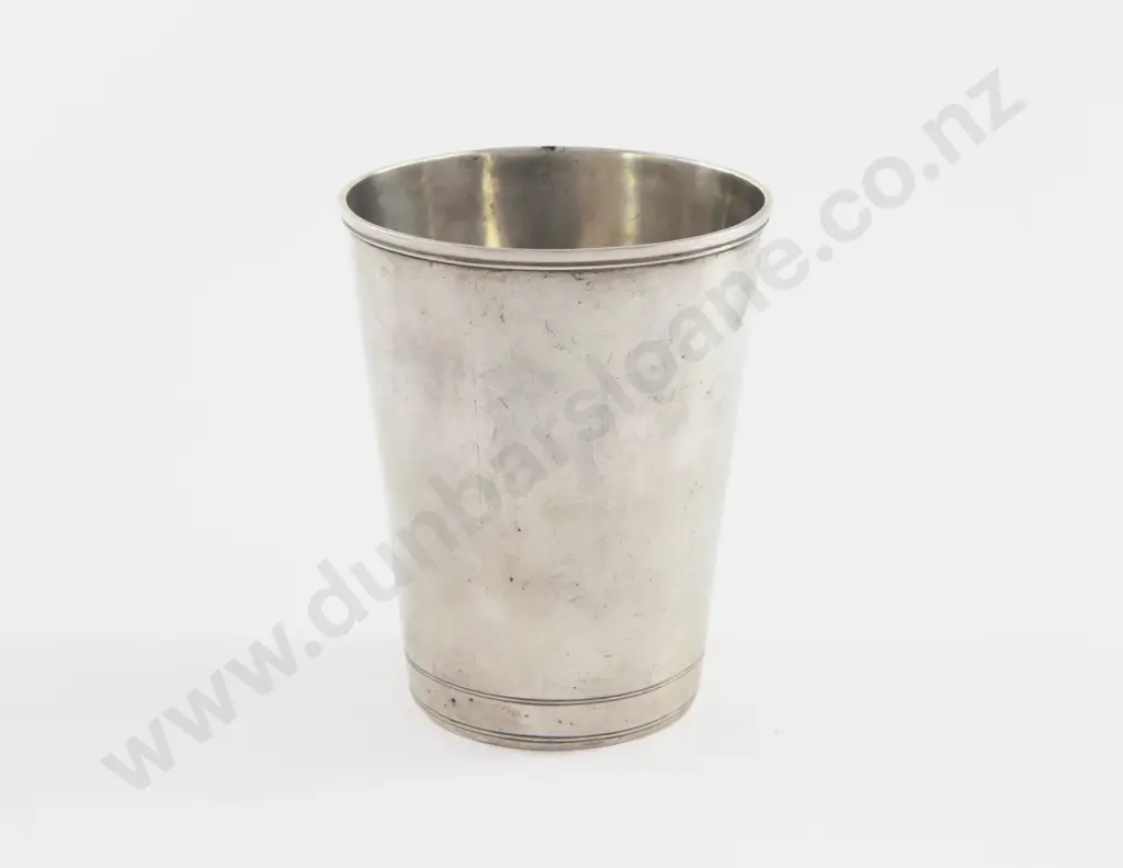 Geo III Irish S/S Beaker Image 1++