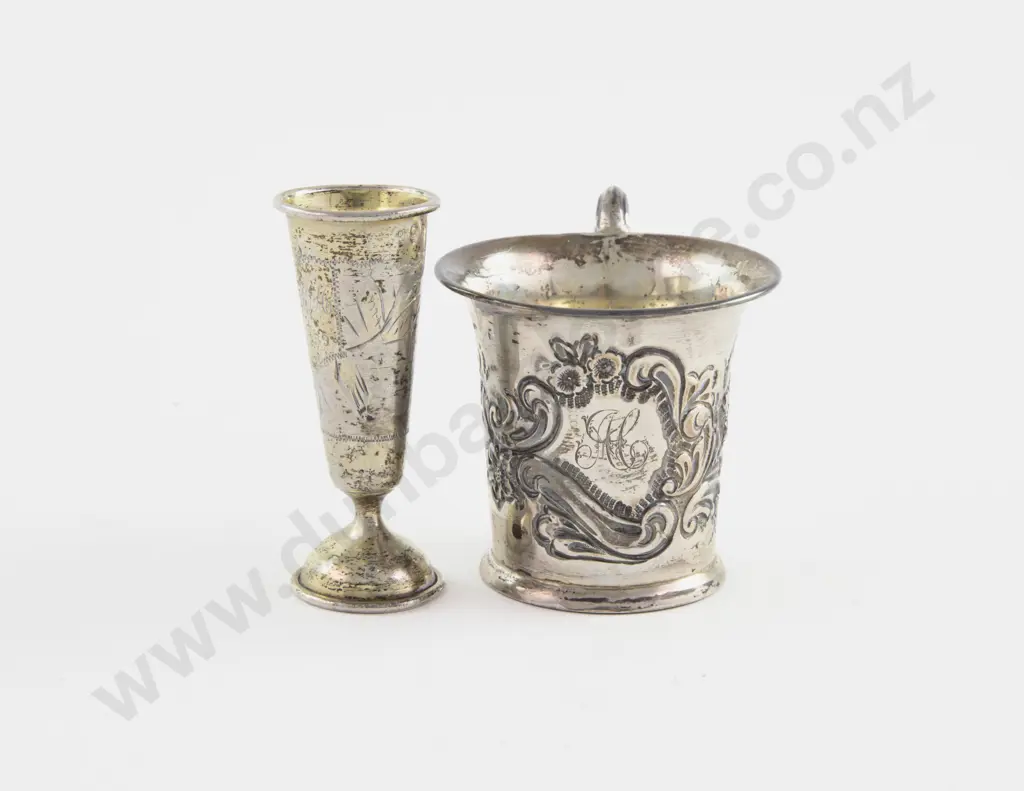 Edw VII S/S Christening Cup Image 1++