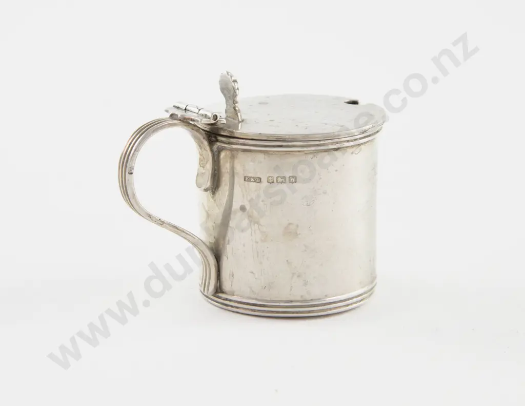 Geo V S/S Mustard Pot Image 1++