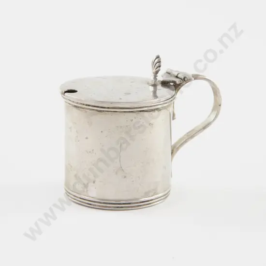 Geo V S/S Mustard Pot