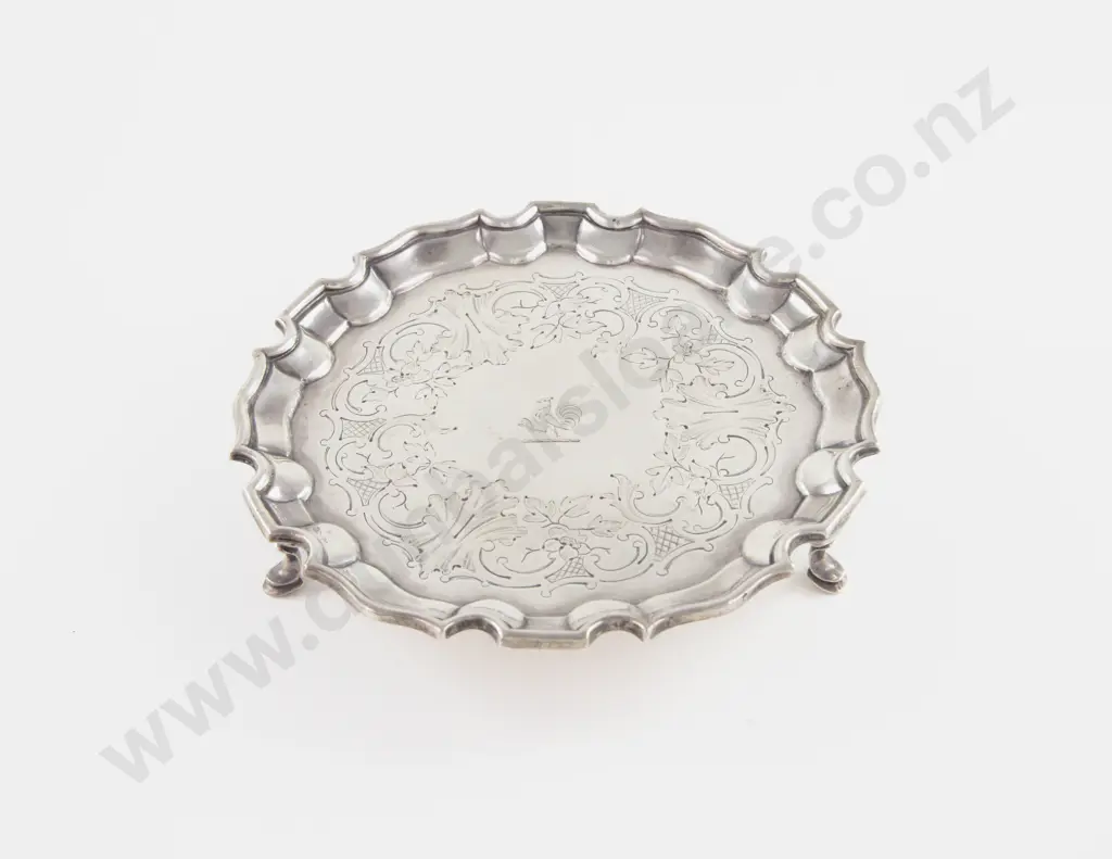 Early Vict S/S Card Tray Image 1++