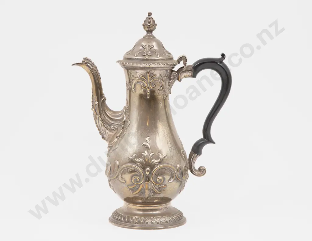 Early Geo III S/S Coffee Pot Image 1++