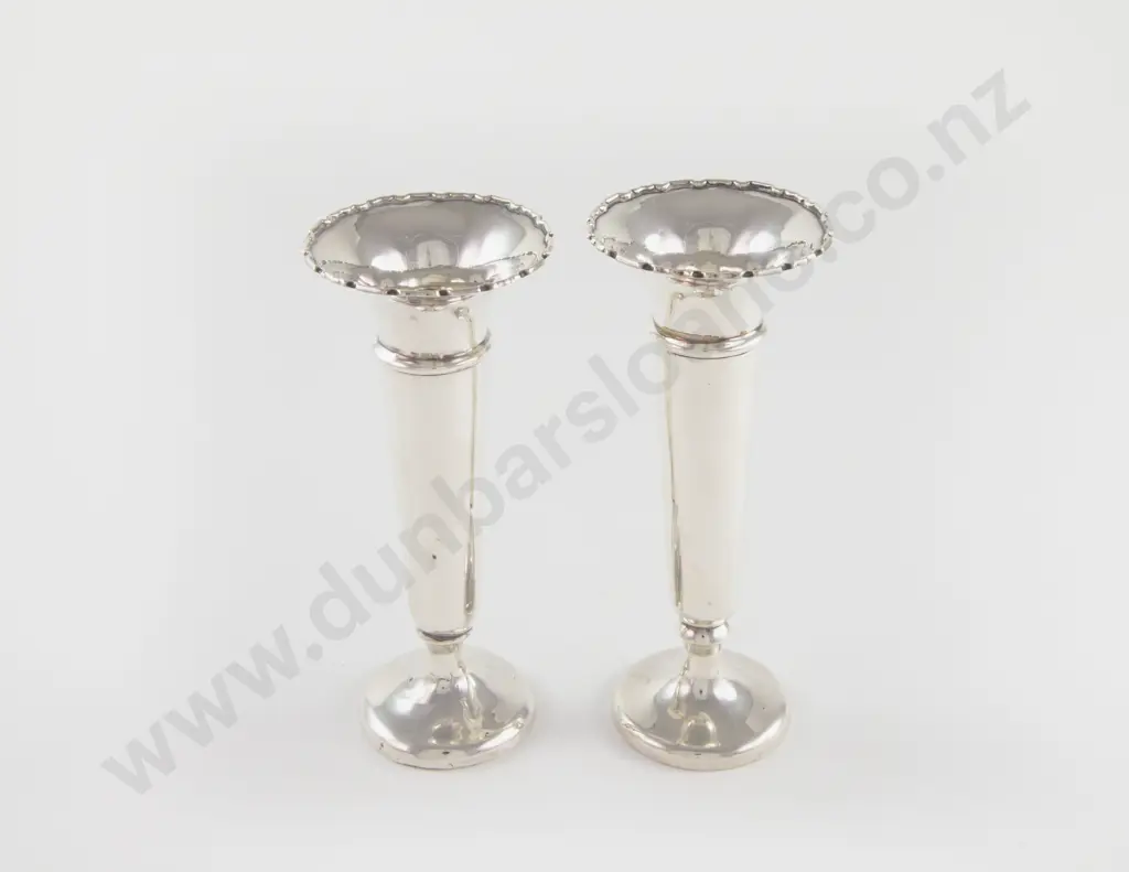 Pair Geo V S/S Specimen Vases Image 1++