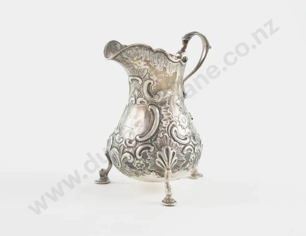 Early Vict S/S Milk Jug Image 1++
